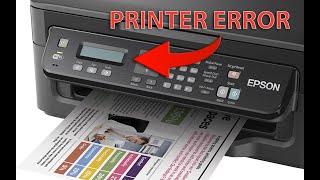 Epson WorkForce WF-2510/20/30 • How to Fix Printer Error, See Documentation