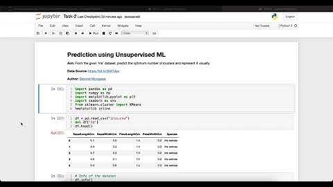 The Sparks Foundation Task-2