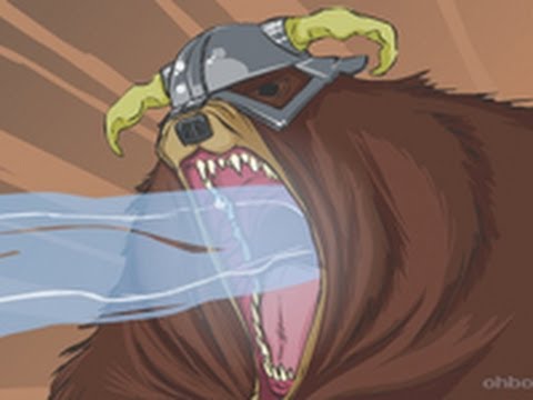 Dovahbear Part 2 (Skyrim Cartoon) - Bowz