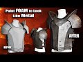 How to Paint EVA Foam to Look Like Metal - Oblivion Knight Cosplay Chest Armor Tutorial Part 3