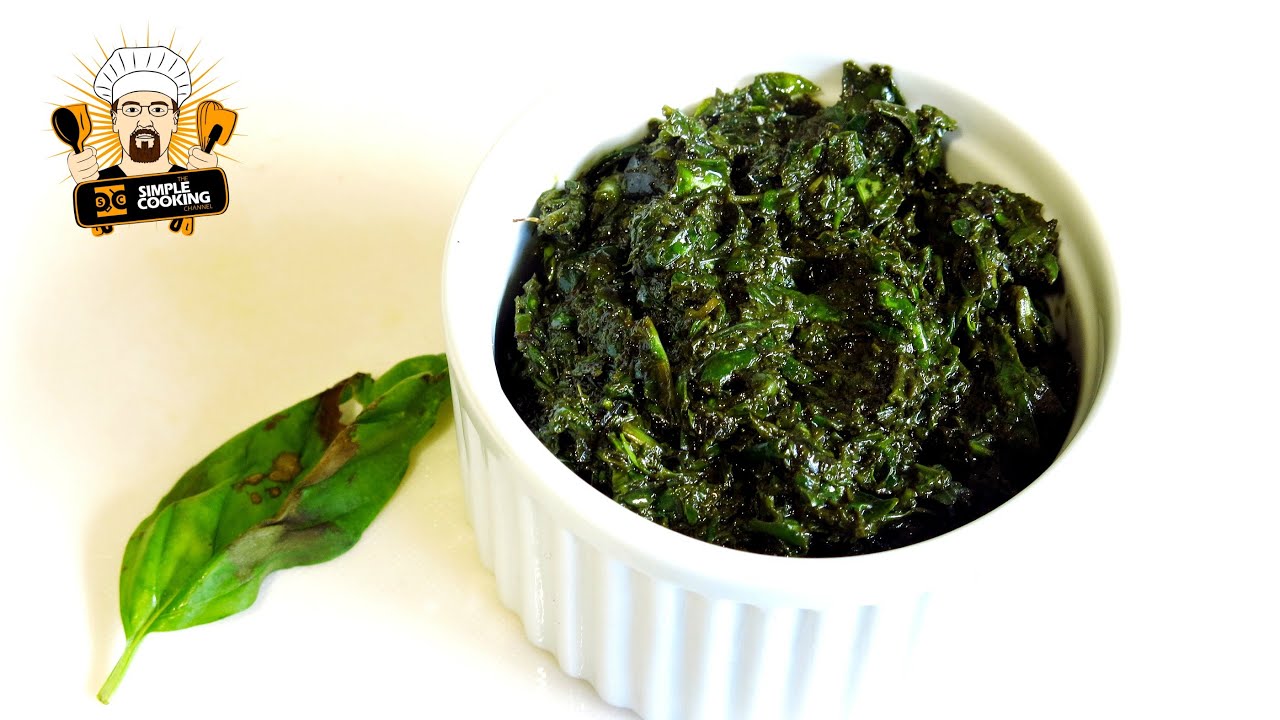 QUICK SIMPLE PESTO RECIPE YouTube