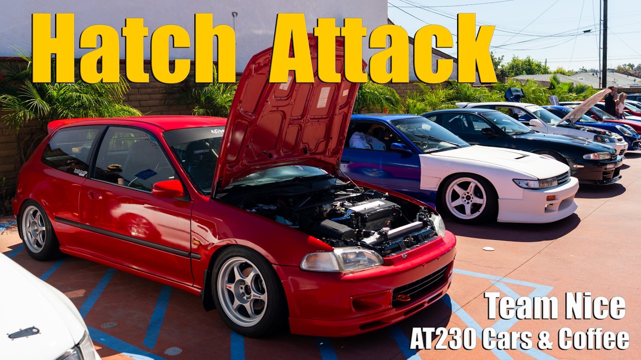 Встреча Hatch Attack на At230 Cars & Coffee