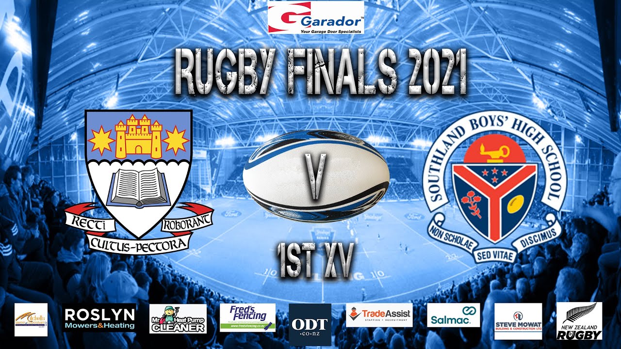 ORFU RUGBY FINALS 2021 1st XV Otago Boys v Southland Boys YouTube