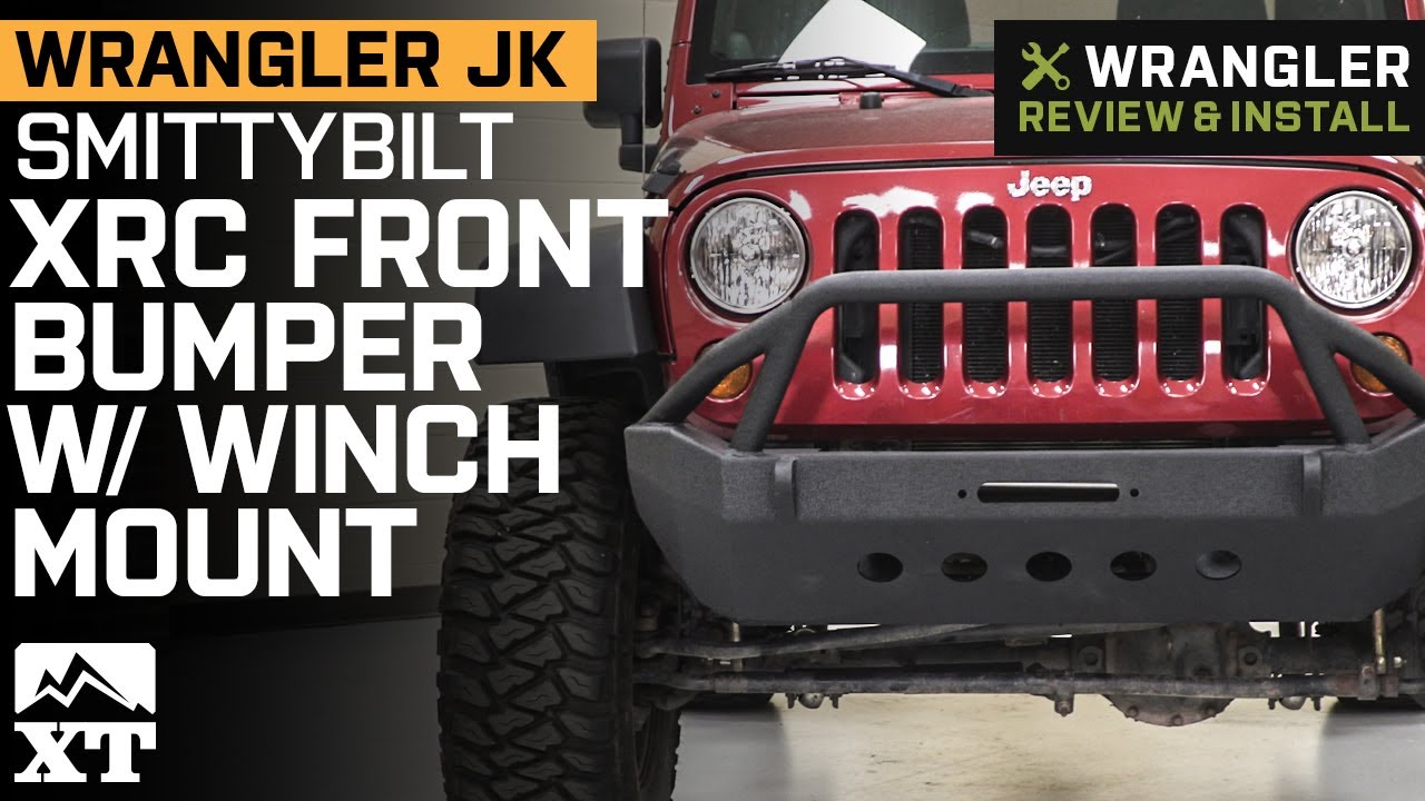 Smittybilt Jeep Wrangler XRC Winch Front Bumper 76806 (07-18 Jeep Wrangler  JK)