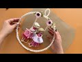You Won’t Believe How This Tiny Macrame Doll Swings! 😍 DIY Handmade Wooden Swing Tutorial🧚🏻