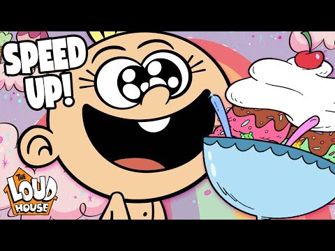 Anytime Someone Says "Ice Cream" It Speeds Up!🍦 | The Loud House