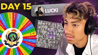 Day 15: LUCKI: How To Make EUPHORIC BEATS FOR LUCKI | Rapper Roulette Day 15