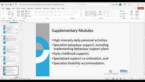 NDIS Quality & Safeguarding framework – Writing Policies by David A