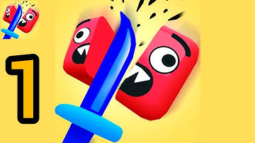 Sword Cut Run Gameplay Walkthrough Part 1 Level 1 - 8 Android,ios Gameplay SWORD CUT RUN Gameplay