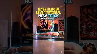 Easy elbow lever toturial ✔️🔥 #calisthenics #toturial #share