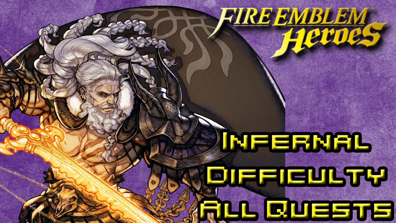 Fire Emblem Heroes (Grand Hero Battle | Nemesis | Infernal All Quests)