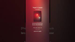 Vesper’s Lament