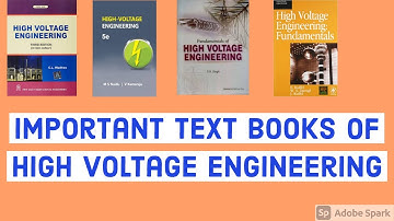 Important Texts Books of High Voltage Engineering Overview of Text Books |Top five textbooks |HVE