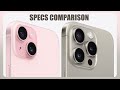 iPhone 15 vs iPhone 15 Pro - Specs Comparison - Main Differences!