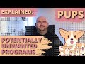 Potentially unwanted programs pups explained
