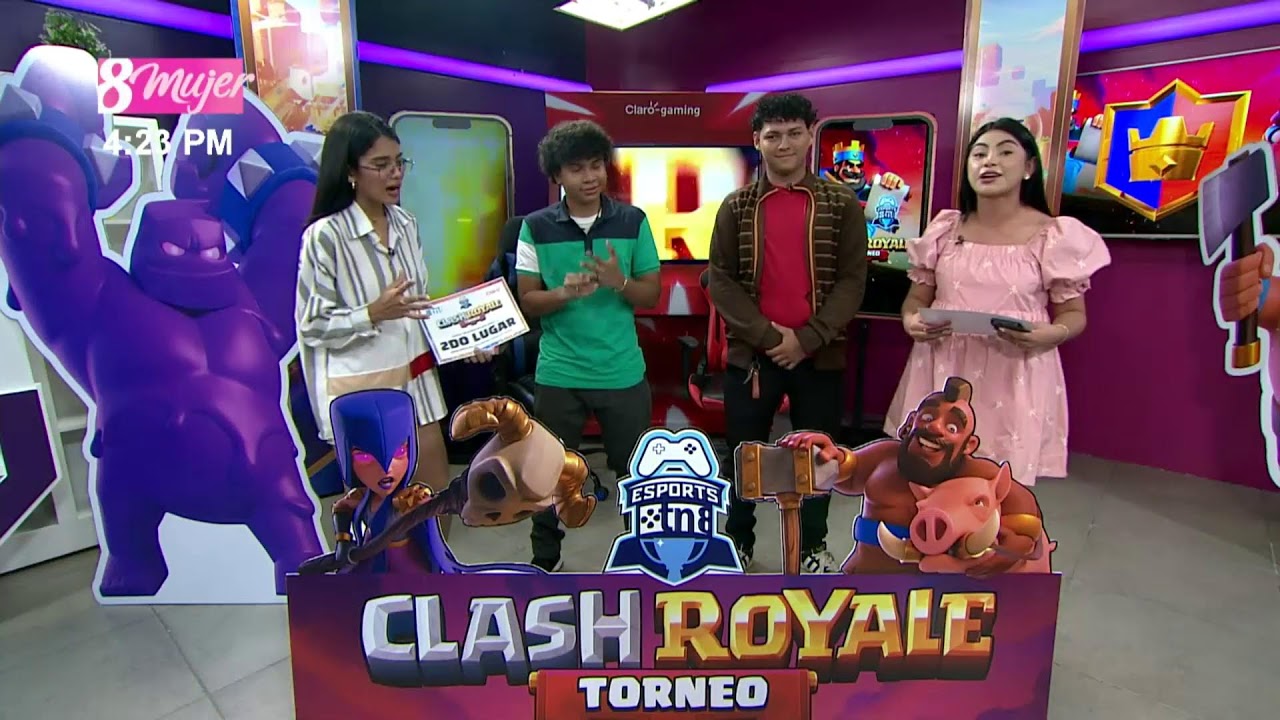 Torneo de Clash Royale de Esports TN8 junto a Claro Nicaragua