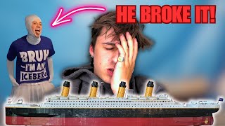 Celebrity 27 HOUR LEGO TITANIC BUILD (NO SLEEPING NO BREAKS) Net Worth