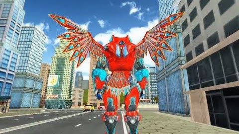 Rooster Robot Transforming Trailer