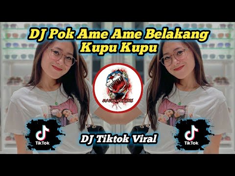 DJ Pok Ame Ame Belakang Kupu Kupu Viral Tiktok Remix terbaru