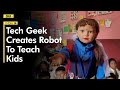 Tech geek creates &#39;shiksha&#39; robot to teach kids in Uttara Kannada district of Karnataka