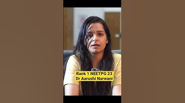 Rank 1 NEETPG gives her strategy credit to mentor duo