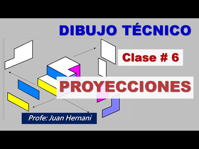 Clase #6 -Proyecciones en Dibujo Técnico - 