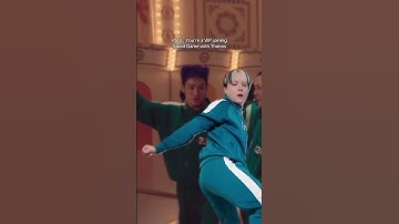 Vibing with Thanos in Squid Game 2 🦑 #squidgame2 #squidgame #TOP #BigBang