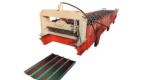 AG panel roll forming machine | PBU PBR roll forming machine |Trapezoidal sheet machine sell to US