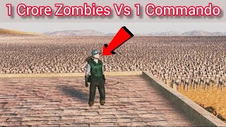 1 Crore Zombies Vs 1 Commando Biggest War 😱 screenshot 1