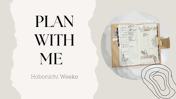 PLAN WITH ME | Hobonichi Weeks [May 16-22]