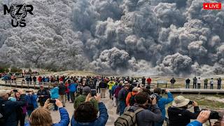 Unexpected! Suddenly Ground in Yellowstone Cracks: Geysers Erupt Spitting Earth Contents into Space!