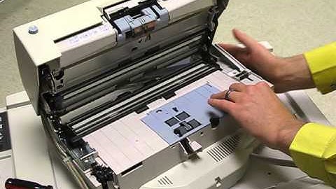 How to clean the bottom camera - fi-5750C