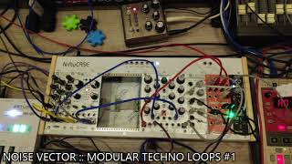 Noise Vector :: Modular Techno Loops #1 [ BIA, Plaits, TR-909 ]