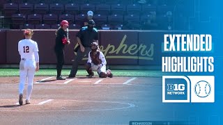 Ohio State At Minnesota Extended Highlights Big Ten Softball 0405202