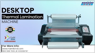 Desktop 14-inch Roll to Roll Lamination Machine | Buy Now:-  09555086767 (How to use a laminator)