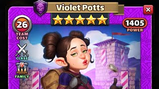 Empires Puzzles Violet Potts The Most Unnasuming Little Gg Is She Good Or A Bit Of A Coin Toss?.