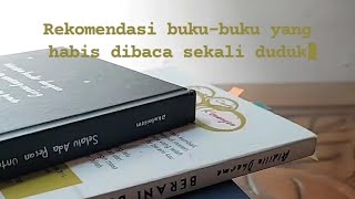 rekomendasi buku-buku yang habis dibaca sekali duduk
