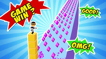All Levels Gameplay in CUBE SURFER ✅💣 (Level 69-74)