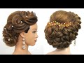2 Beautiful Bun Hairstyles for medium and long hair || Hair Style Girls || Hairstyles for Wedding