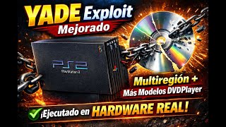 ¡PS2 FAT HACK! YADE Exploit ahora soporta Más Regiones y DVDPlayer 🔥