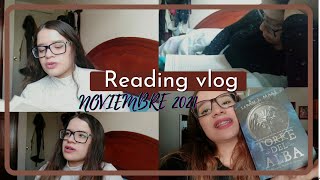 Donde leí Torre del alba de Sarah J Maas | Reading vlog noviembre 2021