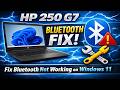 HP 250 G7 Bluetooth Driver Repair Guide | Windows 11