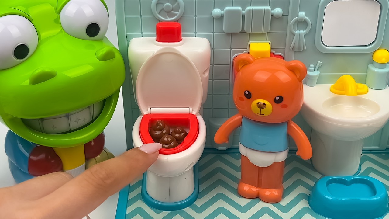 Satisfying Pororo Unboxing Battle with Potty Friend! - YouTube