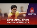 Zhang Jike vs Tomokazu Harimoto | 2018 Japan Open Highlights (Final)