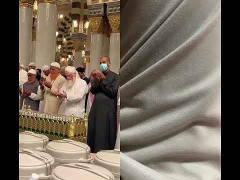 Masjid Mabavi Inside View Haji Dua Mangte Huye Masha ALLAH Subhan ALLAH Hajiirshadnoorie 