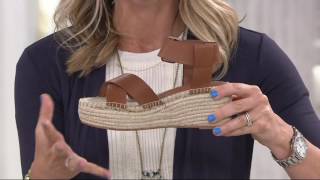 Sole Society Leather Espadrille 