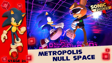 Sonic Forces [PC] - Metropolis: Null Space (Stage 24) - Walkthrough