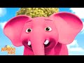 Ek Mota Hathi, एक मोटा हाथी , Hindi Kids Song and Nursery Rhymes, Elephant Cartoon