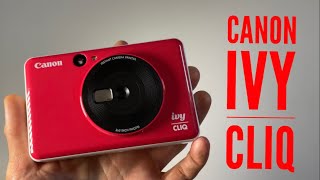 Canon Ivy CLIQ Instant Camera Printer - Cool Photo Printing Camera!
