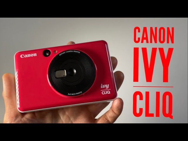 Canon IVY CLIQ Instant Camera Printer Review - How to Use and Tips for  Better Print Quality